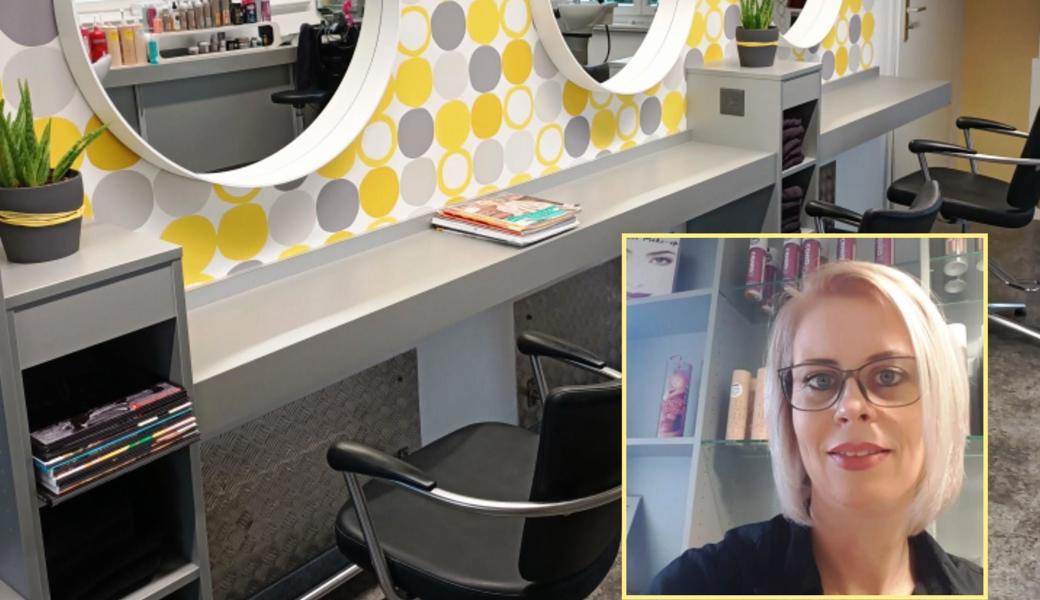 Leere im Salon, doch die Kunden stehen ihr bei: Katja Valhermoso erhält aufheiternde Nachrichten und Telefonanrufe.
