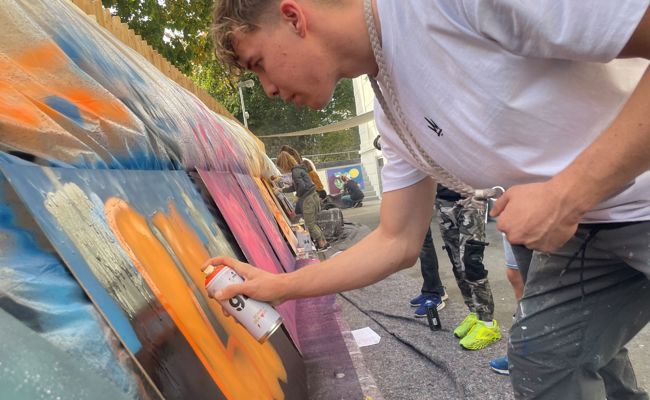 «Sprayen ist so viel mehr als nur eine Sprühdose»