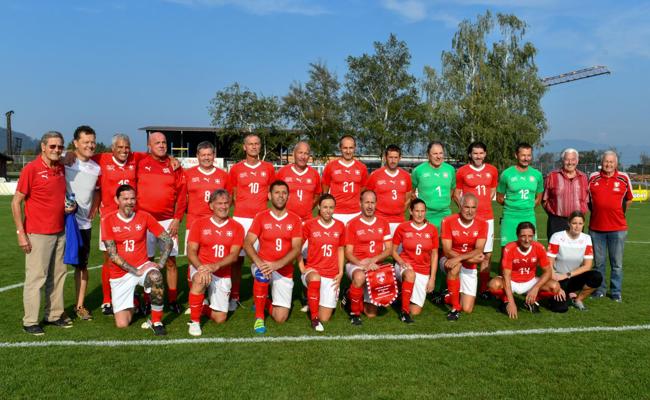 Bilder vom Spiel FC Rebstein Legends - Suisse Legends