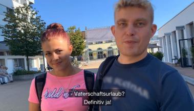 Video: Was halten die Rheintaler vom Vaterschaftsurlaub?