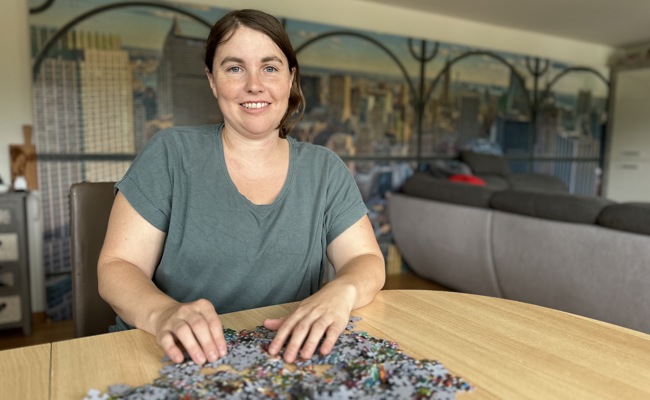 Heimvorteil für Puzzle-Ass: Tanja Gassner kämpft um den Meistertitel