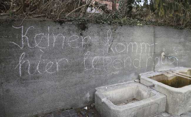 Was hat das zu bedeuten? Rätselhafte Kreide-Kritzelei am Strassenrand