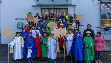 Sternsingerkinder sammelten Spenden für bedürftige Kinder