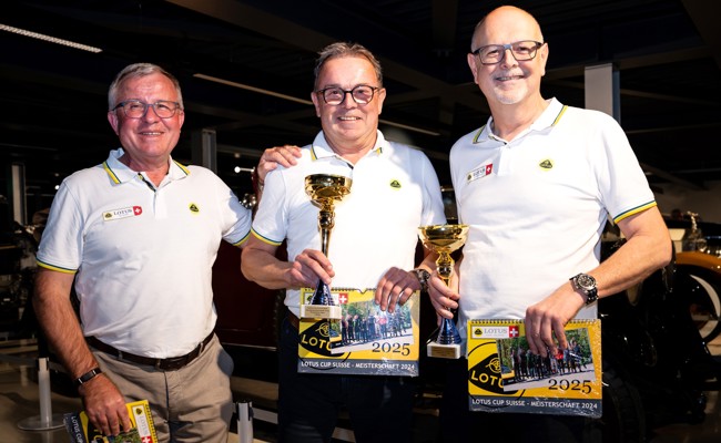Die Lotus-V6-Cup-Saison gemeinsam gemütlich gefeiert