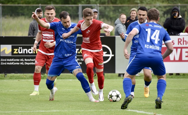 Montlingen gewinnt das Derby in Rüthi souverän mit 3:1