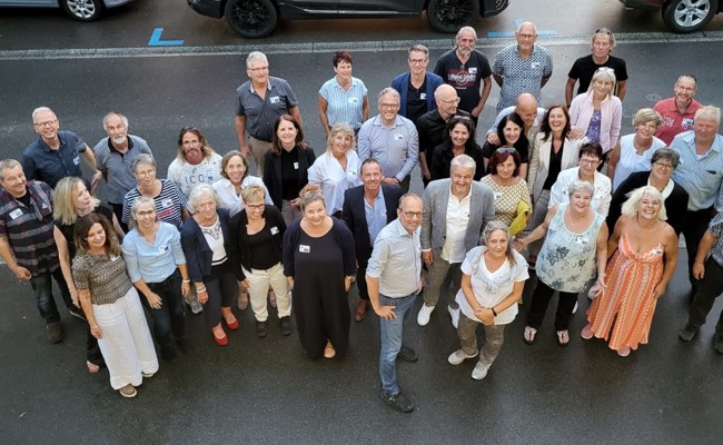Einstige 1. Gix sind inzwischen fast alle 65 Jahre alt