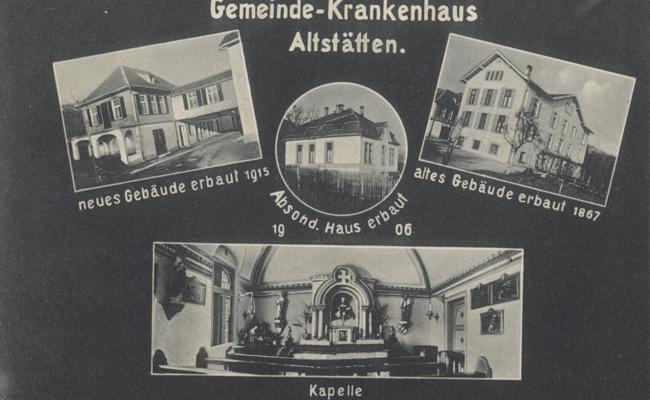Erstes Spital war ein Siechenhaus