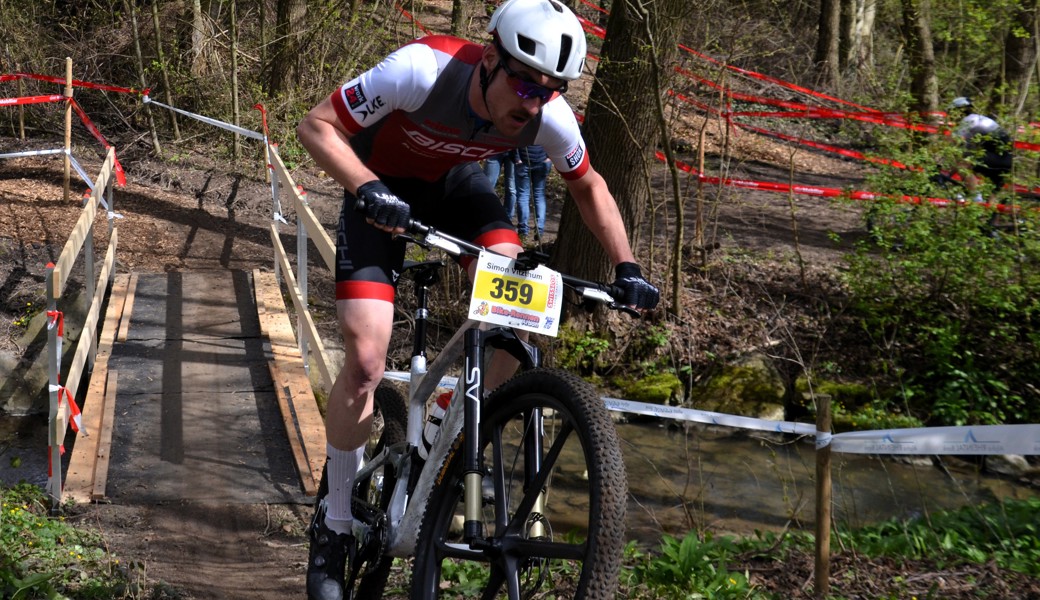 Mit Simon Vitzthum war ein weiterer Ex-Radprofi am Start.