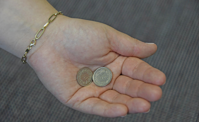 30 Rappen, oder wie eine Fremde mich lehrte, dankbar zu sein