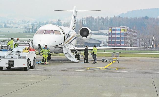 WEF-Teilnehmer später im Anflug