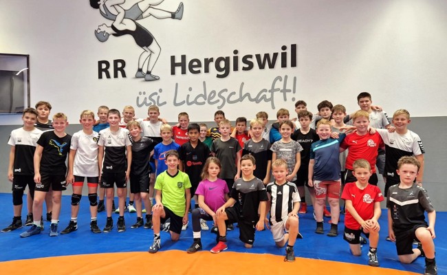 Nachwuchs des RC Oberriet-Grabs im Trainingslager