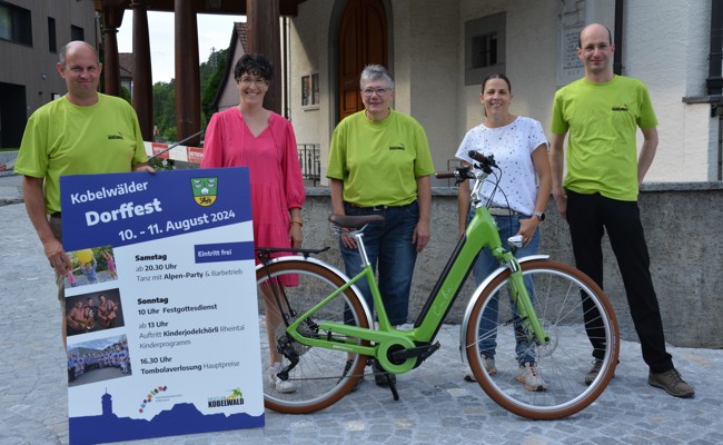 Die Vorfreude auf das Dorffest auf dem neuen Platz wächst