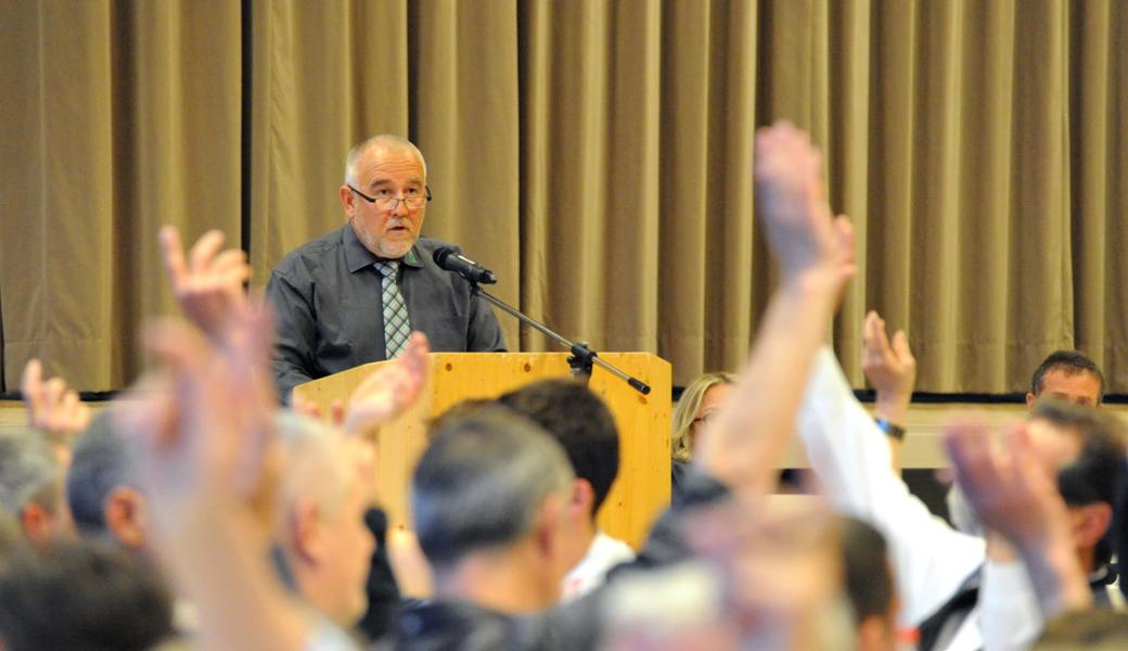 Ernst Schönauer leitete am Freitagabend letztmals die Bürgerversammlung der Ortsgemeinde Rebstein.