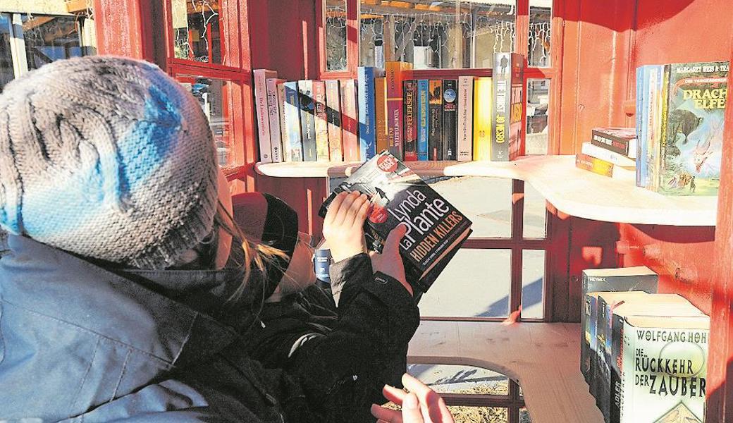 Klagen Marper Kinder, es sei ihnen langweilig, heisst es künftig vielleicht: «Hol dir ein Buch aus der Buchbox auf dem Dorfplatz.»