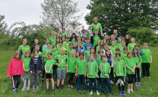 47-Jugi-Kinder trainierten ein Wochenende lang