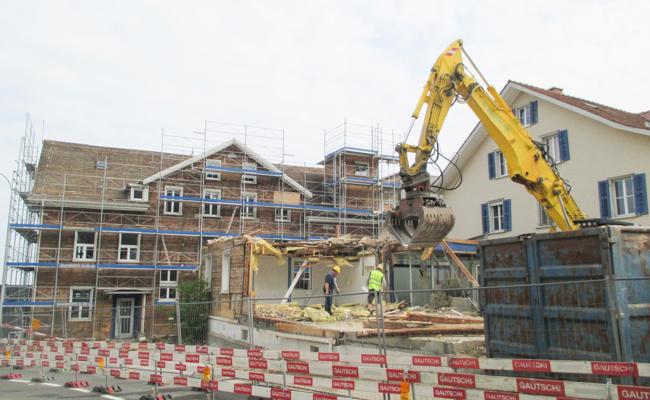 Abbruch und Neubau der Just-Häuser
