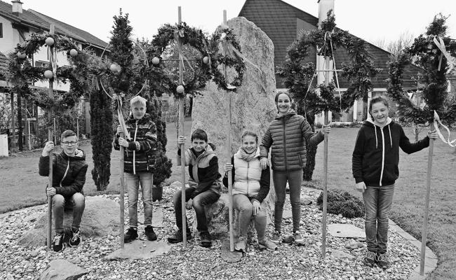 Palmsonntag mit den Sechstklässlern