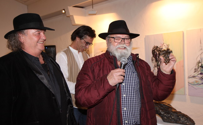 Peter Federer erhält «Goldene Traube» für sein Lebenswerk als Eisenplastiker