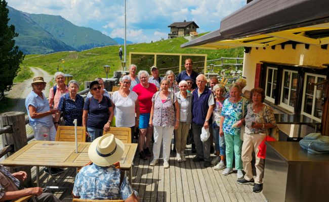 Stimmungsvolle Jubiläumsfahrt ins Hochtal Sur