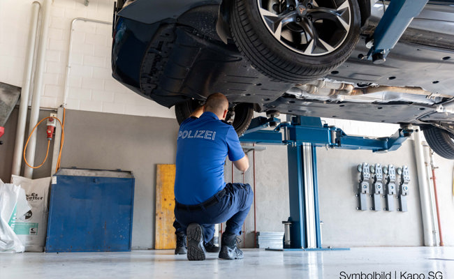 Polizeiaktion am Bodensee: Mehrere Autos wegen technischer Mängel aus dem Verkehr gezogen