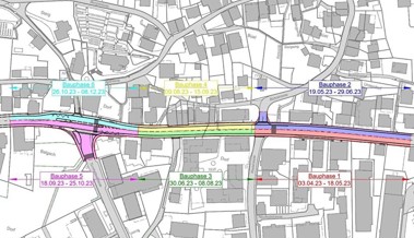 Ab nächster Woche: Hauptstrasse wird in Etappen saniert