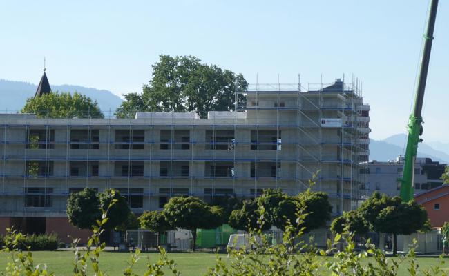 Baukran: "Just-in-Time"