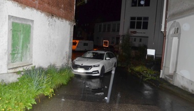 Mit einer «Mordsfahne» ins Hauseck gefahren