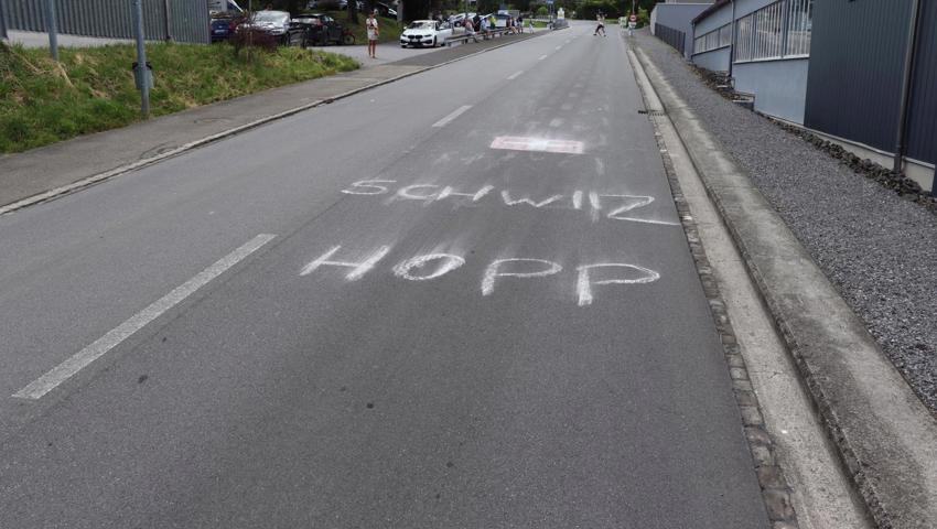 Tour de Suisse fuhr durchs Oberrheintal Tour de Suisse fuhr durchs Oberrheintal