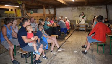 Traditioneller Alpgottesdienst mit Diakon Donat Haltiner