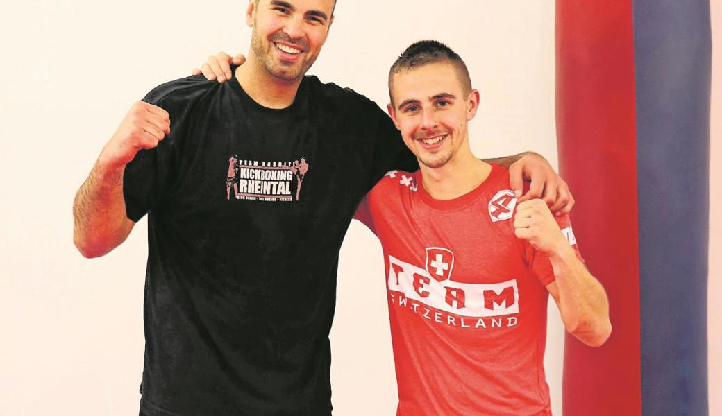 Crispin Römhildt (rechts) ist von seinem Trainer Blerim Rashiti auf die Weltmeisterschaften in Athen vorbereitet worden.