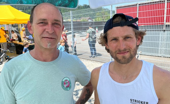 Ein Einheimischer hat's initiiert, ein Skaterstar hat's geplant