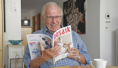 Mit 88 Jahren ist Guido Schneider immer noch Autor – er schreibt im «Mosaik» über das Dorfleben