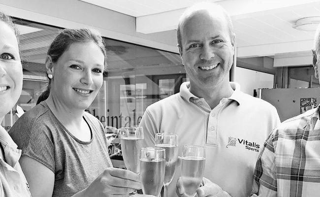 Arbeitsjubiläum bei Vitalis Fitness