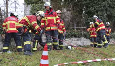 Feuerwehrkader übte für den Ernstfall