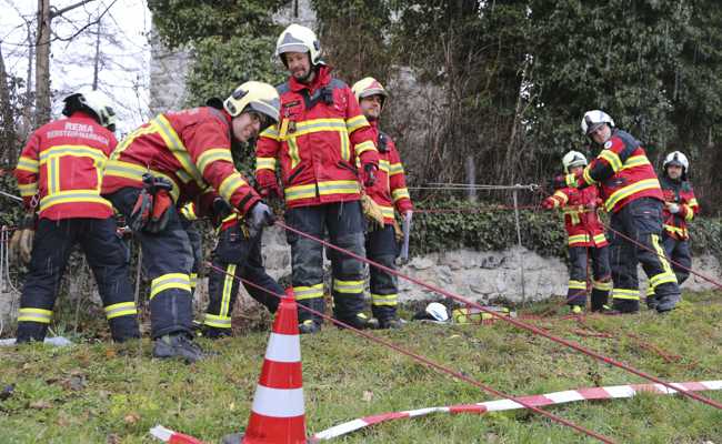 Feuerwehrkader übte für den Ernstfall