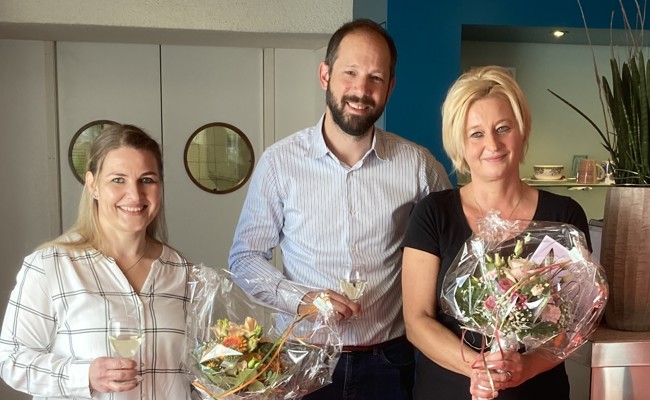 Jasmine Schmiderer wurde für ihre Treue im Hausdienst geehrt