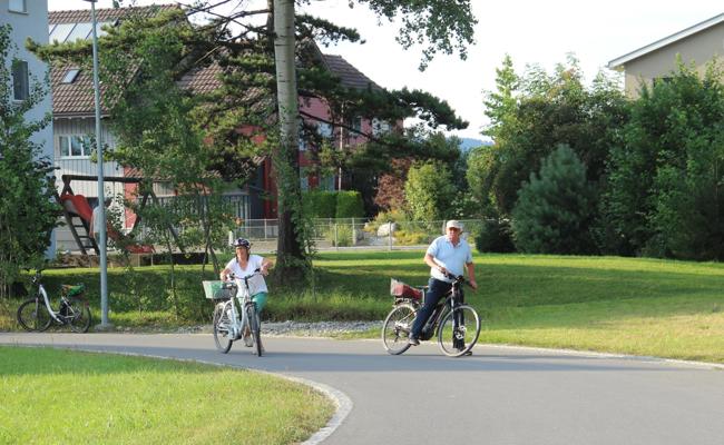 Mit dem Velo zum Fest