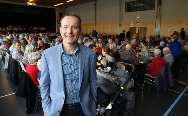 Der neue Gemeindepräsident bescherte der Balger Bevölkerung eine Premiere