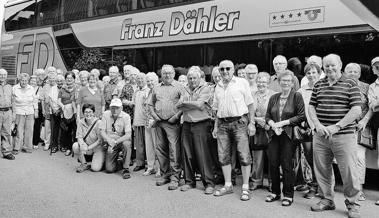Fahrt ins Blaue mit dem Verkehrsverein