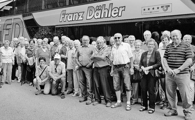 Fahrt ins Blaue mit dem Verkehrsverein