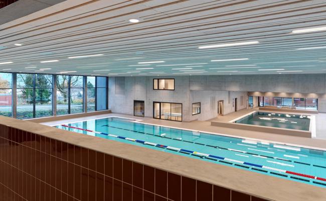Neues Hallenbad darf noch nicht öffnen