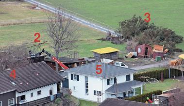 Viel zerstört, aber nicht den Humor