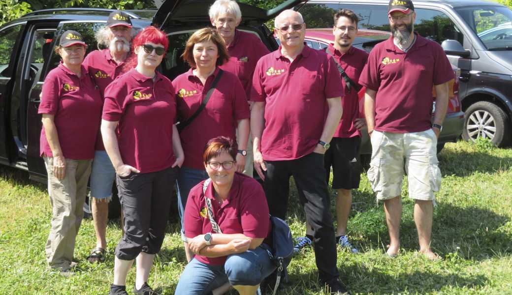 Zehn Mitglieder der Feldschützengesellschaft Montlingen nahmen am Aargauer Kantonalschützenfest teil. 