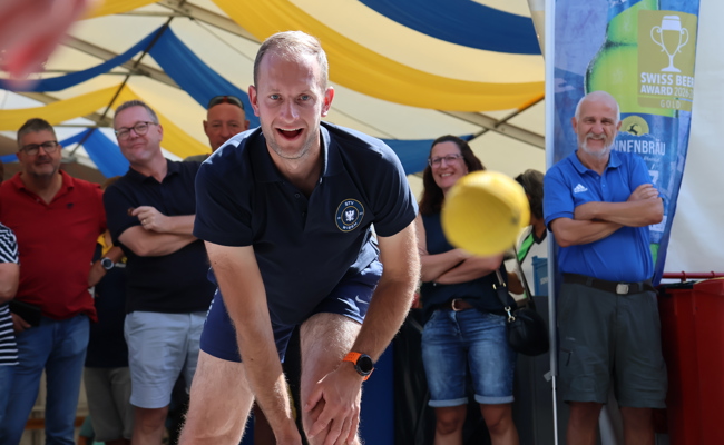 Dritter Tag am «Brauifäscht»: Bierolympiade mit vielen Disziplinen begeistert Teams und Zuschauer