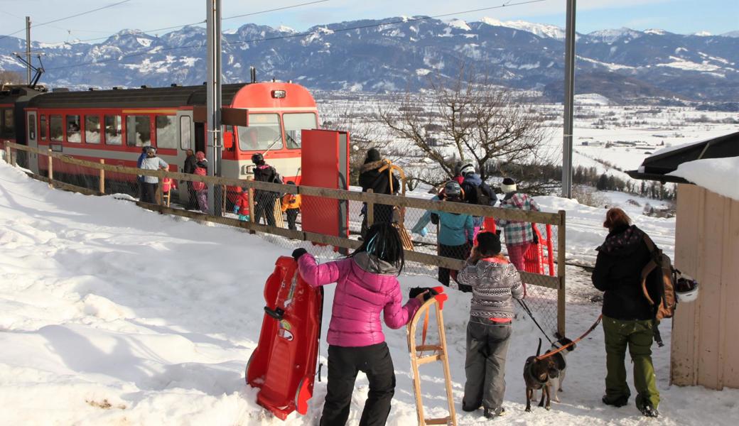 Wegen Corona musste die Appenzeller Bahn für Schlittelausflügler Schutzmassnahmen ergreifen – sie durfte aber niemandem mitteilen, dass sie gerüstet waren.