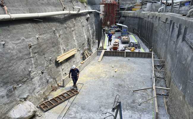 Wegen Wetterkapriolen: Brendenbach-Baustelle in den letzten Wochen fünfmal geflutet