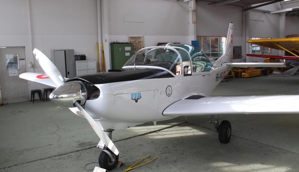 Bravo AS-202 im Fliegermuseum Altenrhein. Die Bravo ersetzte die Piper.