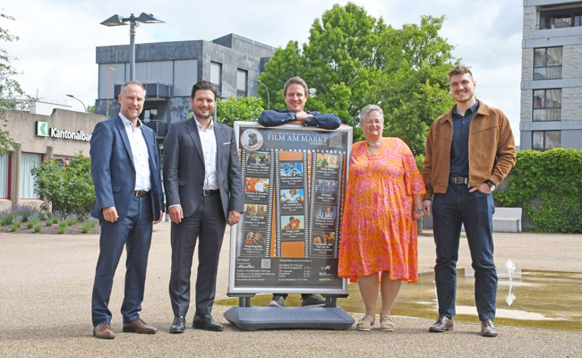 Das Kinotheater Madlen präsentiert das neue Open-Air-Programm für den Schmidheinypark