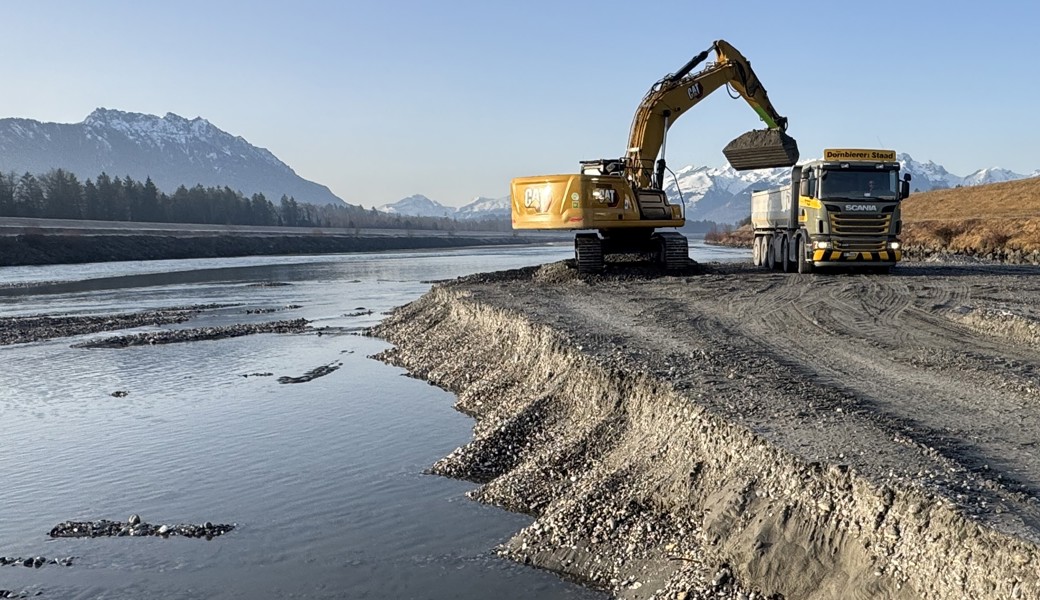 Das Milliardenprojekt Rhesi könnte durch Goldfunde im Rhein mitfinanziert werden