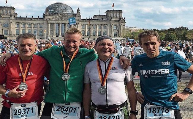 Vier Rheintaler Finisher am Berlin Marathon